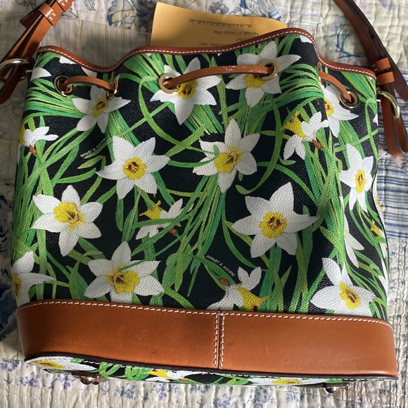 Dooney & Bourke Daffodil Bucket Bag - Picture 6 of 9